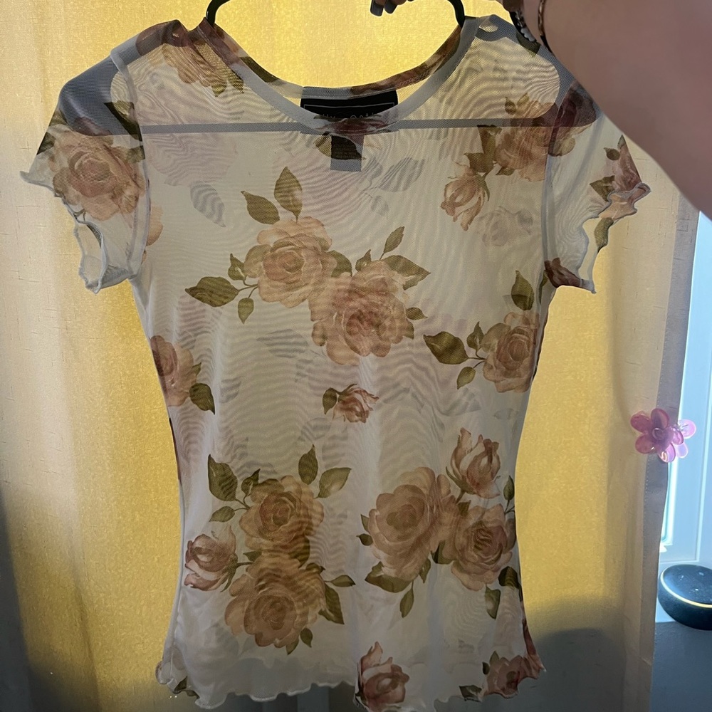 Flowery shirt